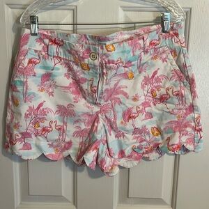 Belk Crown and Ivy flamingo shorts